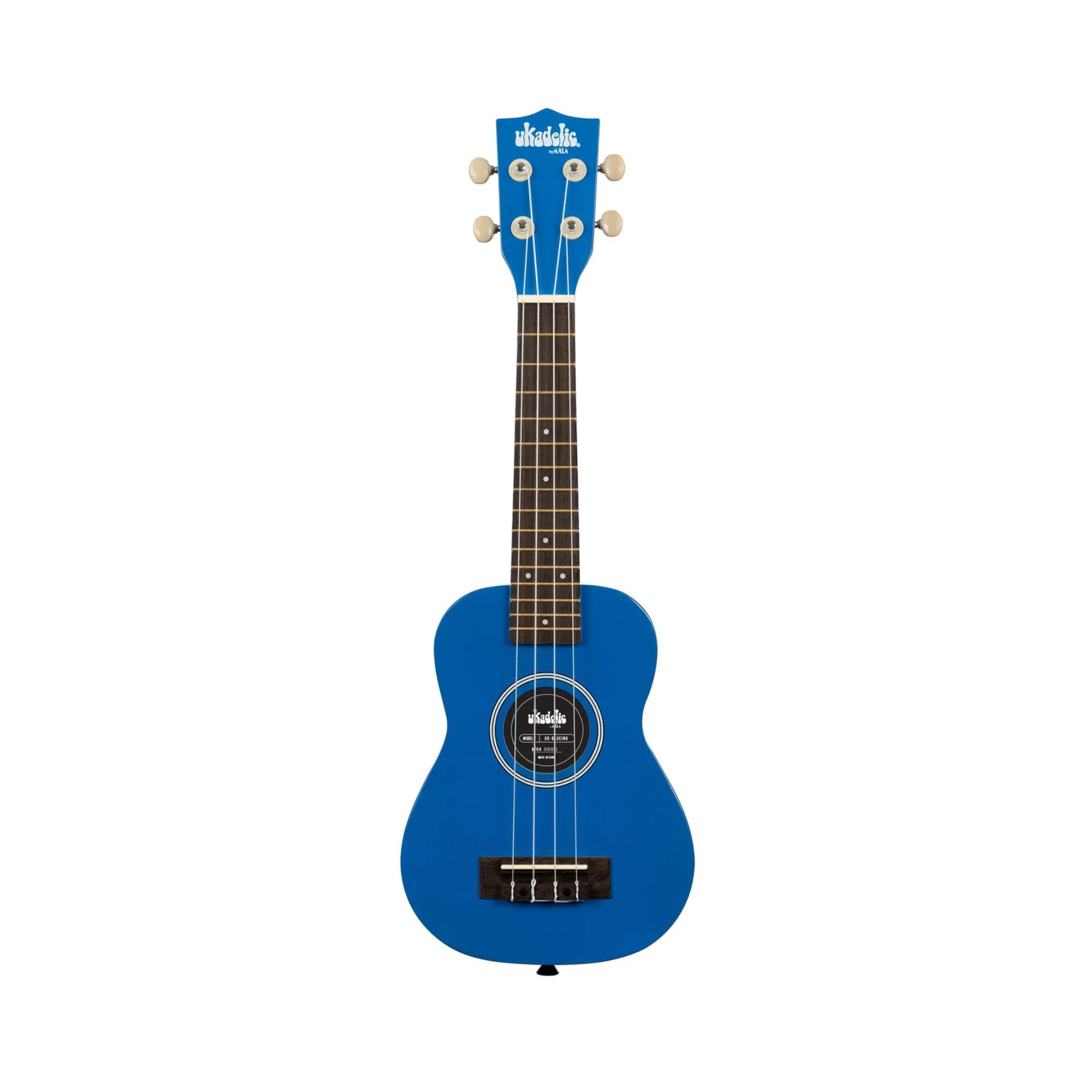 Kala Ukadelic Soprano Ukulele Blue Ink