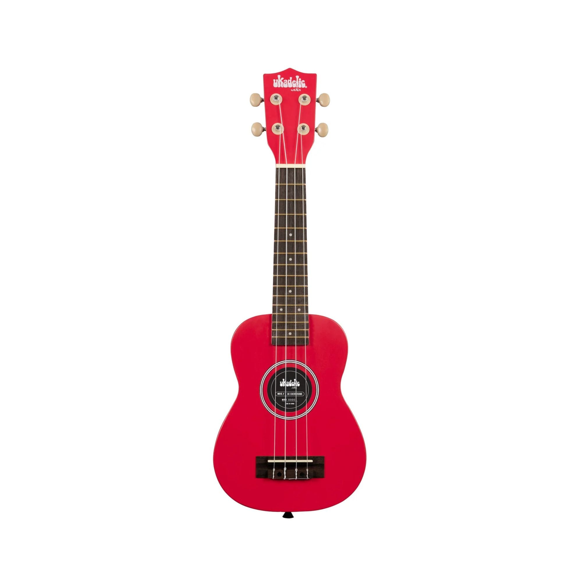 Kala Ukadelic Soprano Ukulele Cherry Bomb