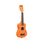 Ukadelic by KALA Solid Colour Ukulele in Marmalade