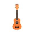Ukadelic by KALA Solid Colour Ukulele in Marmalade