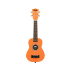 Ukadelic by KALA Solid Colour Ukulele in Marmalade