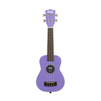 Kala Ukadelic Soprano Ukulele in ultraviolet finish, showcasing its vibrant color and compact size.