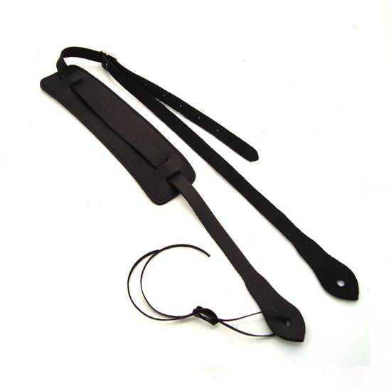 DSL Straps Bluegrass Series Ukulele Strap - Black/Black