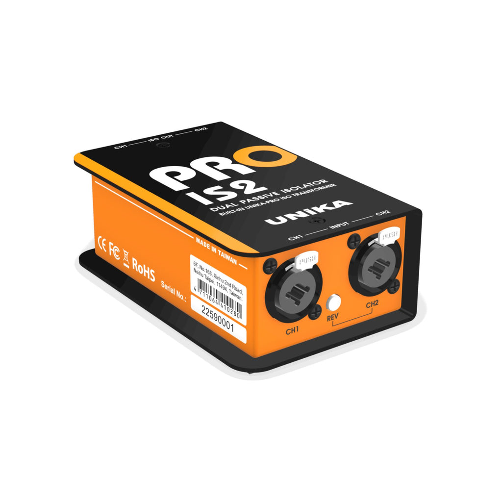 UNIKA PRO IS2 Dual-Channel Audio Isolator
