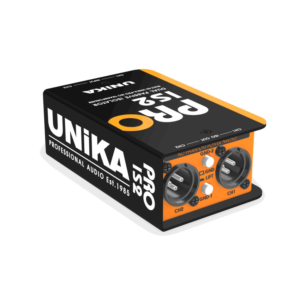 UNIKA PRO IS2 Dual-Channel Audio Isolator