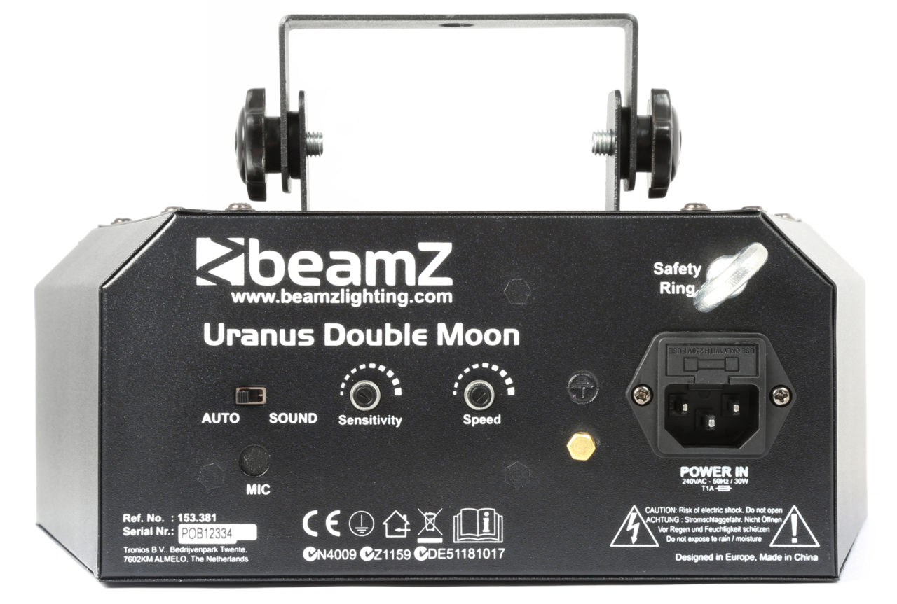 Beamz Uranus LED DJ Effect Light with Strobe