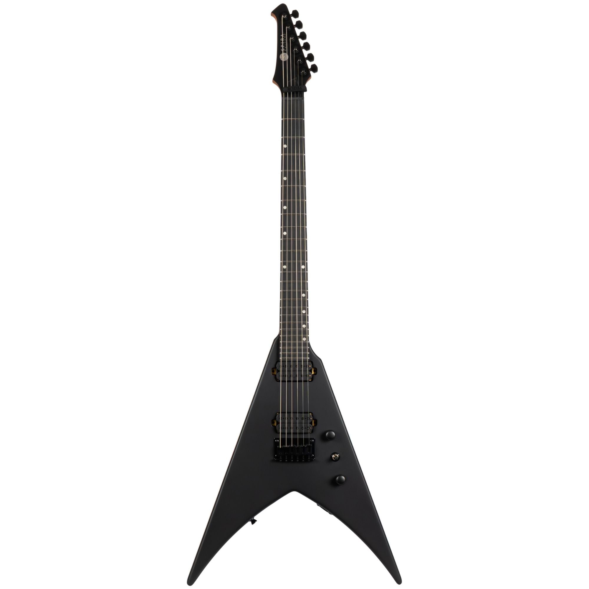 Spira  V-400-MBK Electric Guitar Satin Black