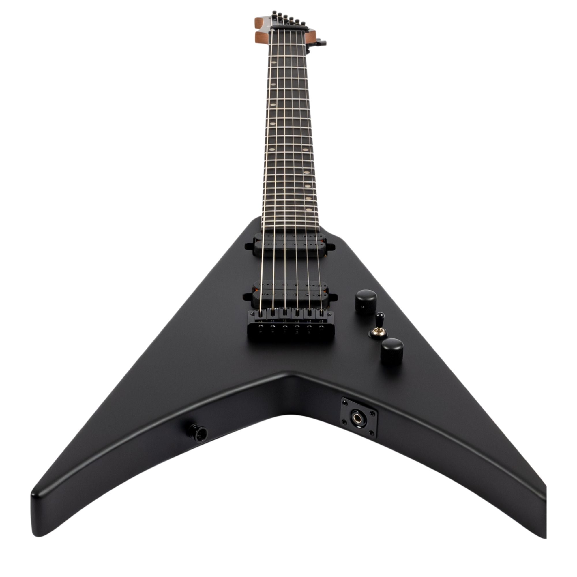Spira  V-400-MBK Electric Guitar Satin Black