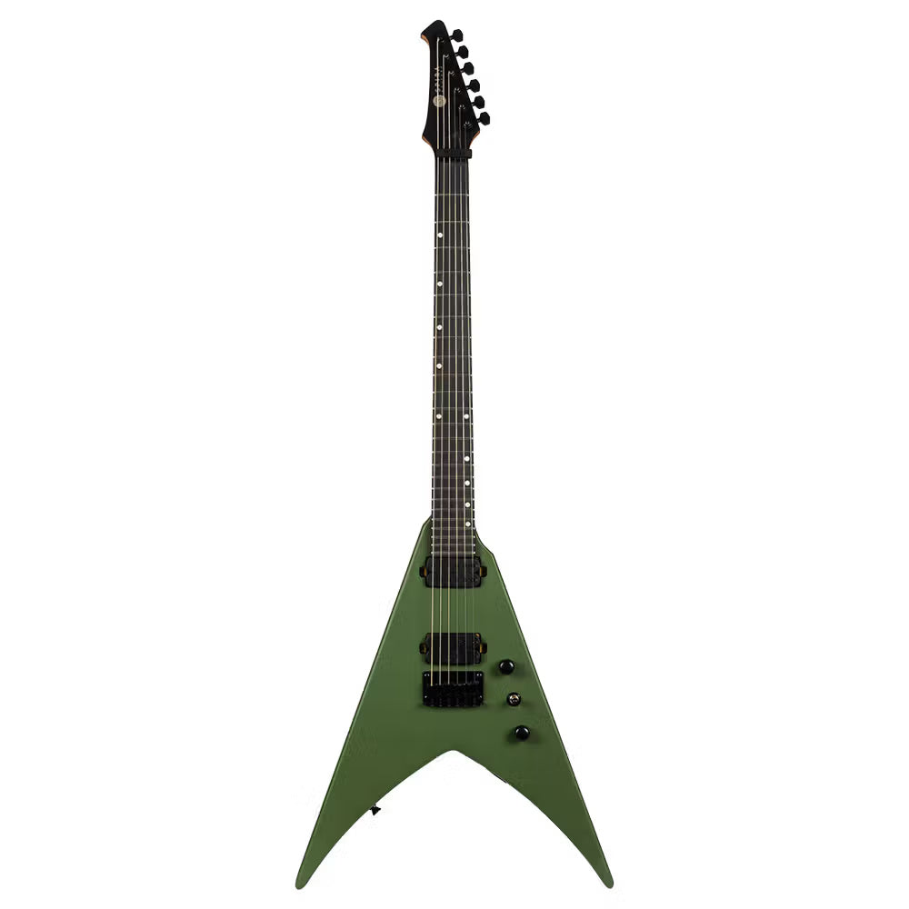 Spira  V-400-MGR Electric Guitar Satin Green