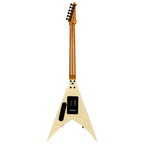 Spira V-420-AWH Electric Guitar Ebony Fretboard Locking Tremolo - Antique White
