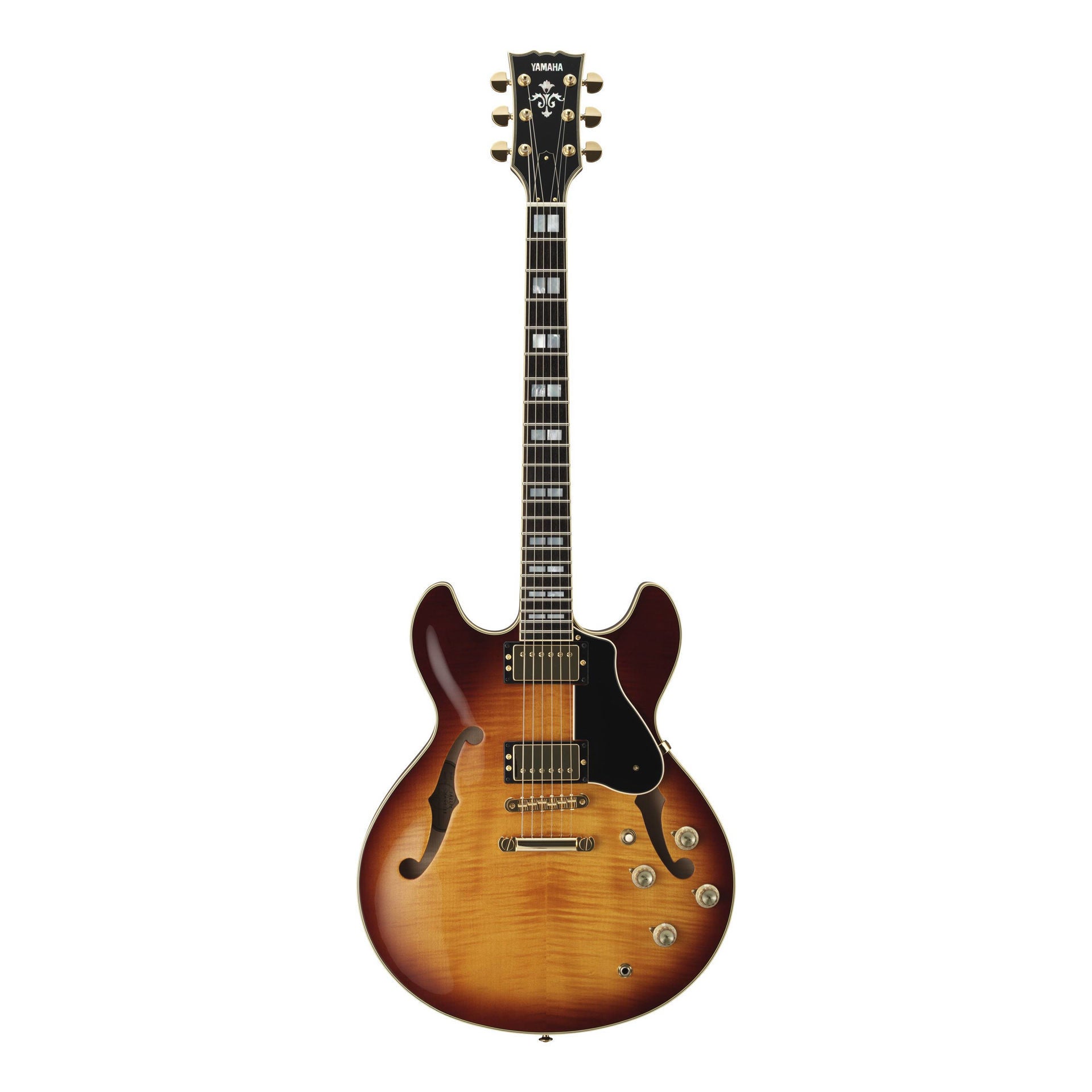 Yamaha SA2200 Semi-Hollow Body Electric Guitar in Violin Sunburst
