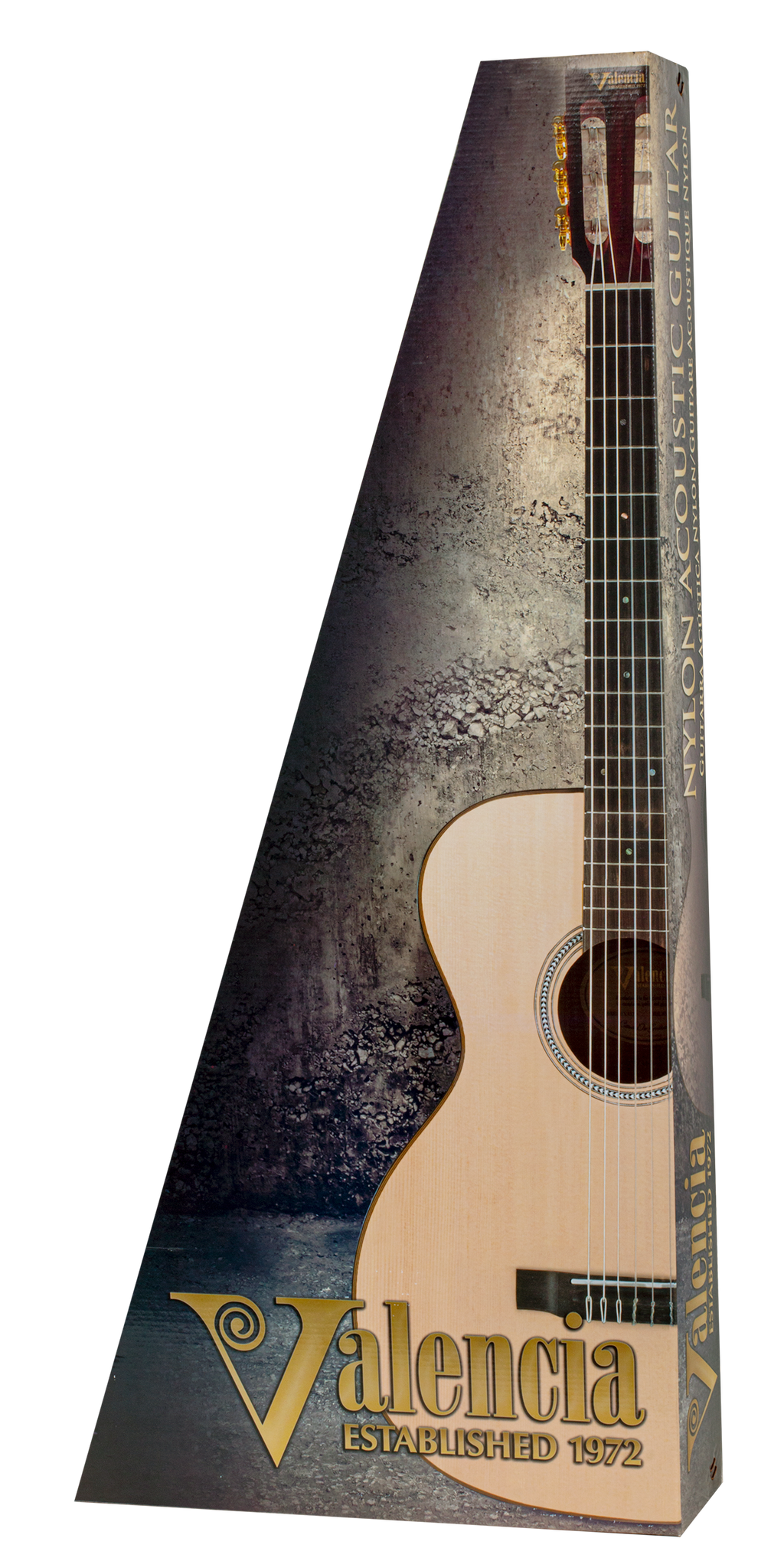 Valencia VA434 Full Size Classical Guitar in Natural Satin