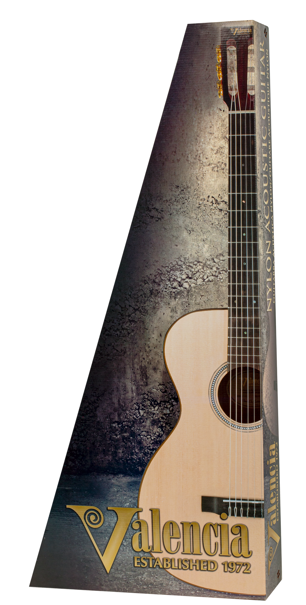 Valencia VA434 Full Size Classical Guitar in Natural Satin