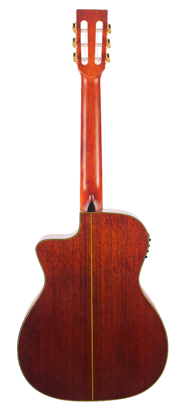 Valencia VA434CE Full Size Classical Guitar with Pickup in Natural Satin