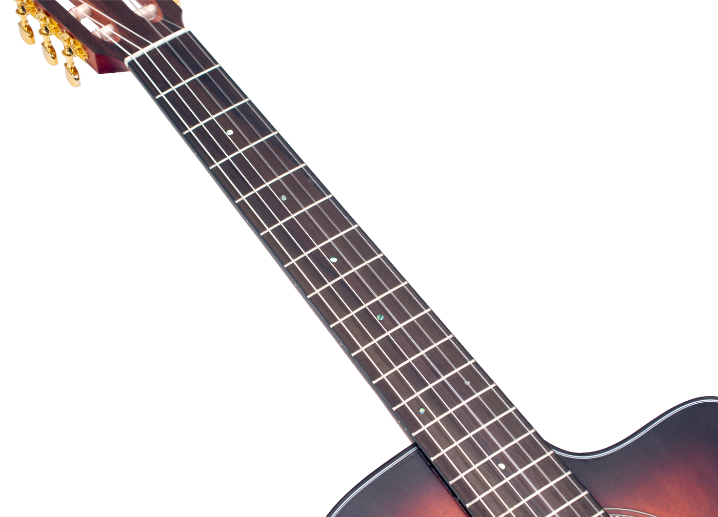 Valencia VA434CECSB Full Size Classical Guitar - PU - Classic Snburst Satin