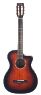 Valencia VA434CECSB Full Size Classical Guitar - PU - Classic Snburst Satin