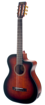 Valencia VA434CECSB Full Size Classical Guitar - PU - Classic Snburst Satin