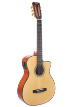 Valencia VA434CE Full Size Classical Guitar with Pickup in Natural Satin