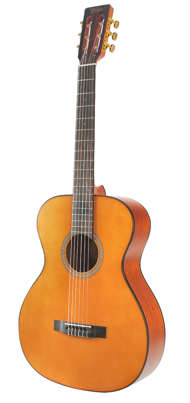 Valencia VA434VNA Full Size Classical Guitar in Vintage Natural Satin