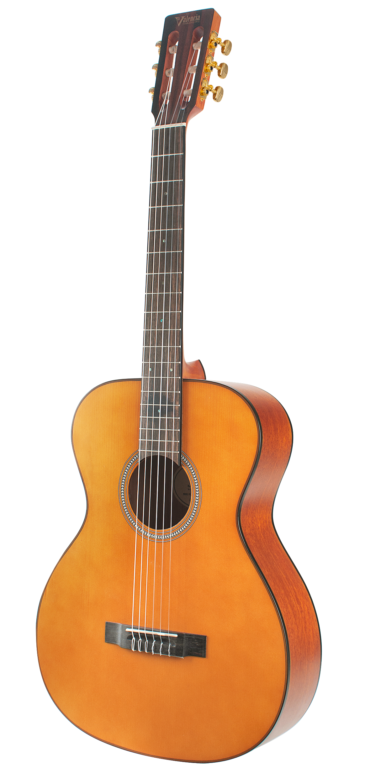 Valencia VA434VNA Full Size Classical Guitar in Vintage Natural Satin