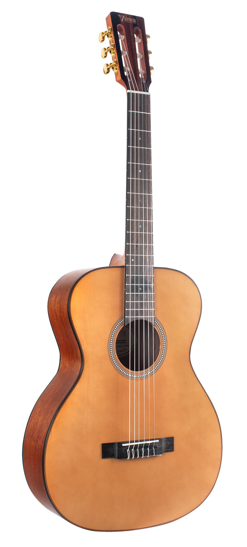 Valencia VA434VNA Full Size Classical Guitar in Vintage Natural Satin