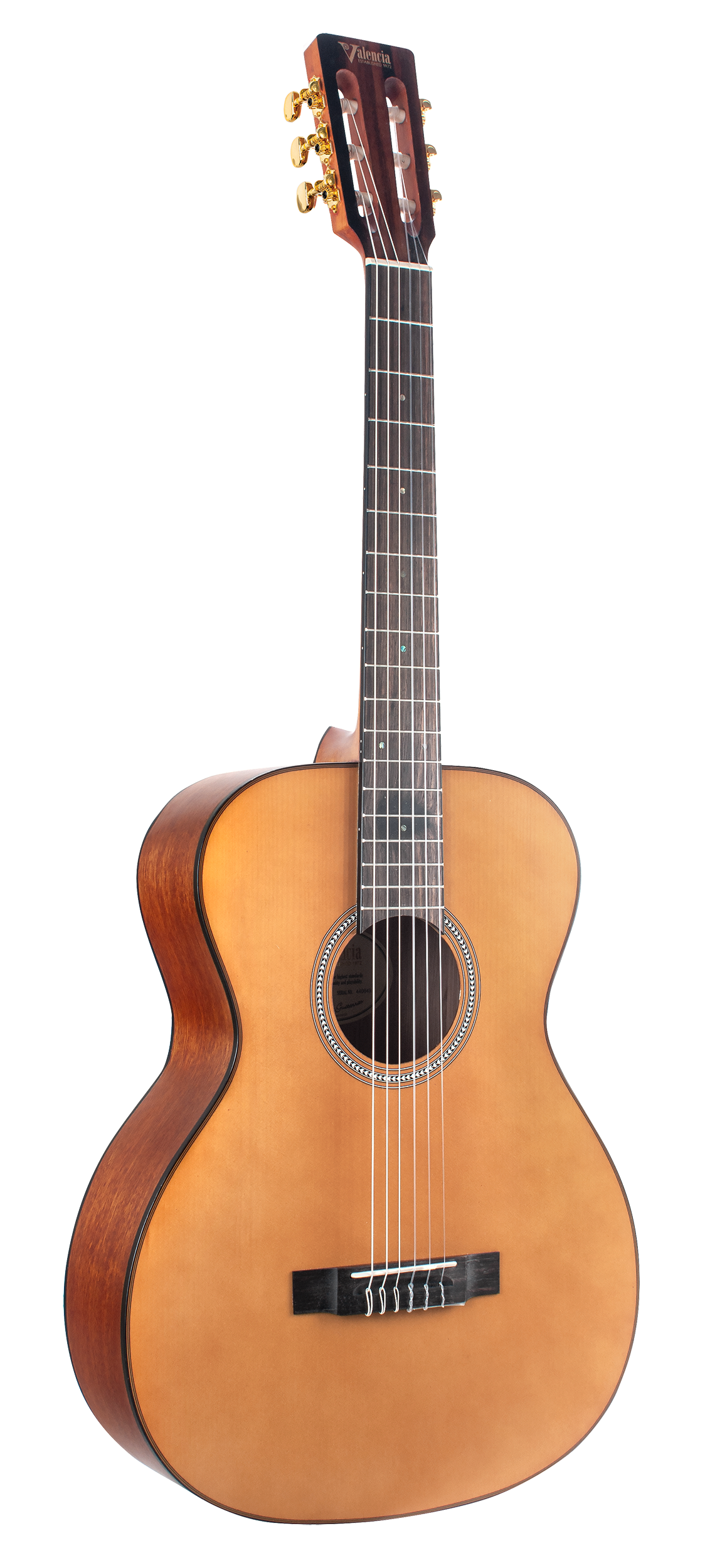Valencia VA434VNA Full Size Classical Guitar in Vintage Natural Satin
