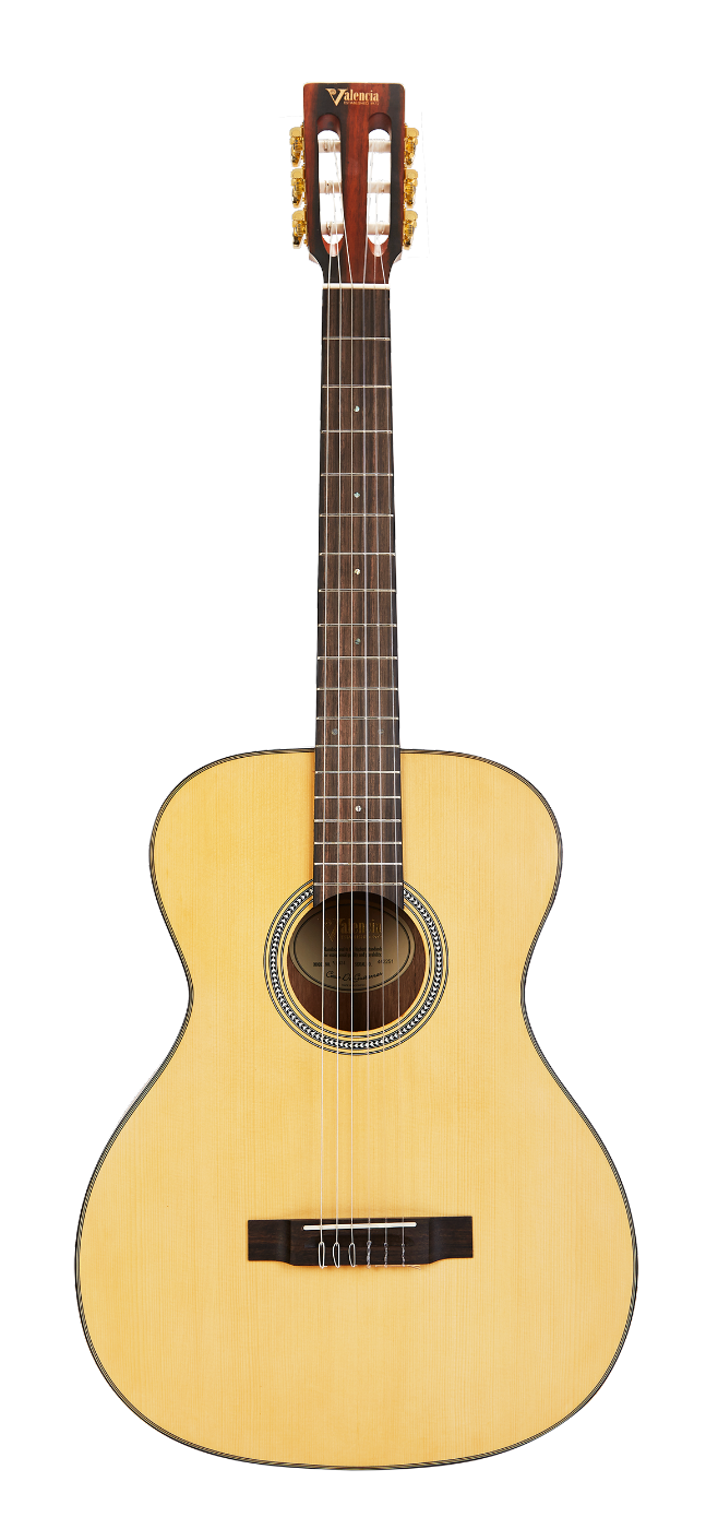 Valencia VA434 Full Size Classical Guitar in Natural Satin