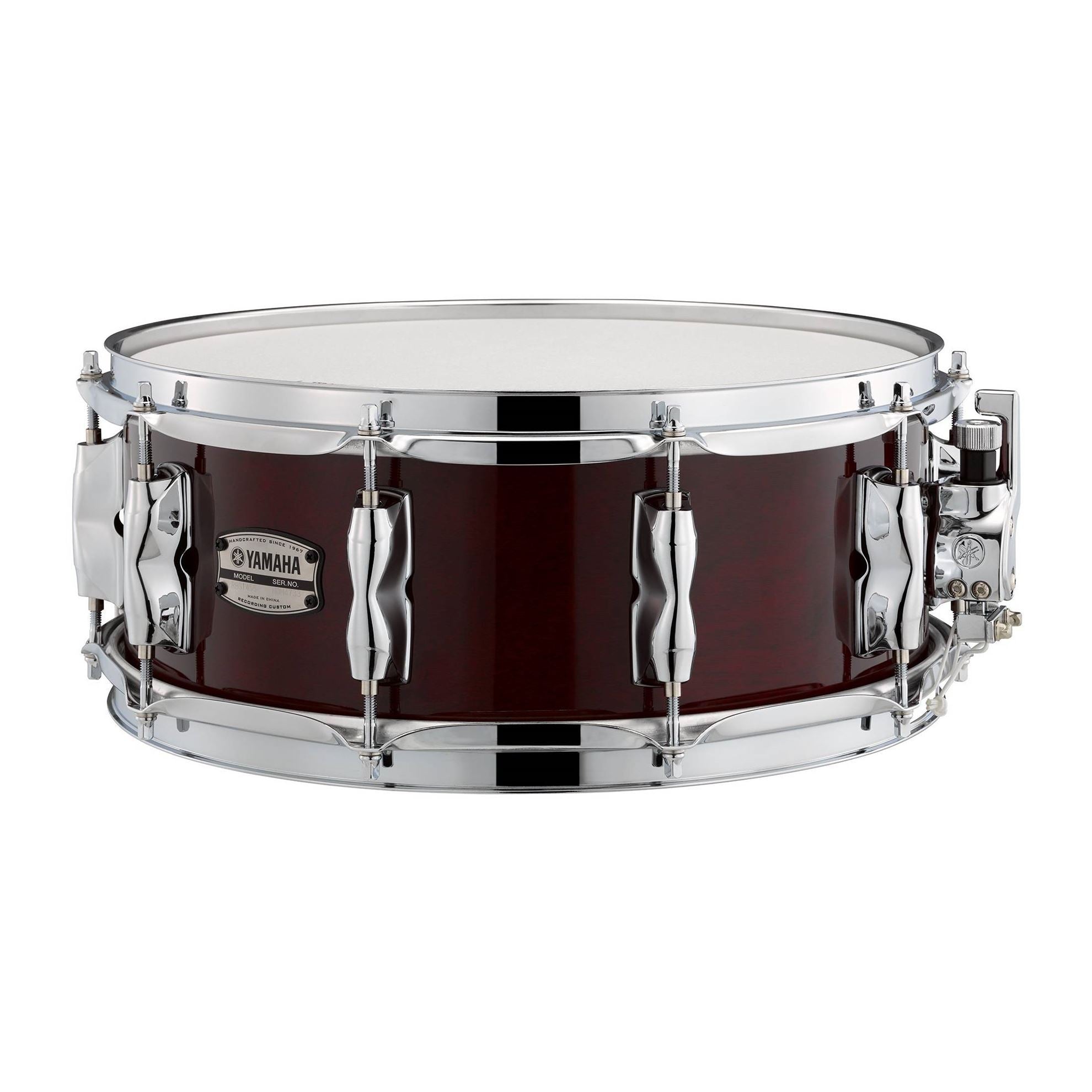 Yamaha RBS1455 Recording Custom 14x5.5in Birch Snare Drum in Classic Walnut