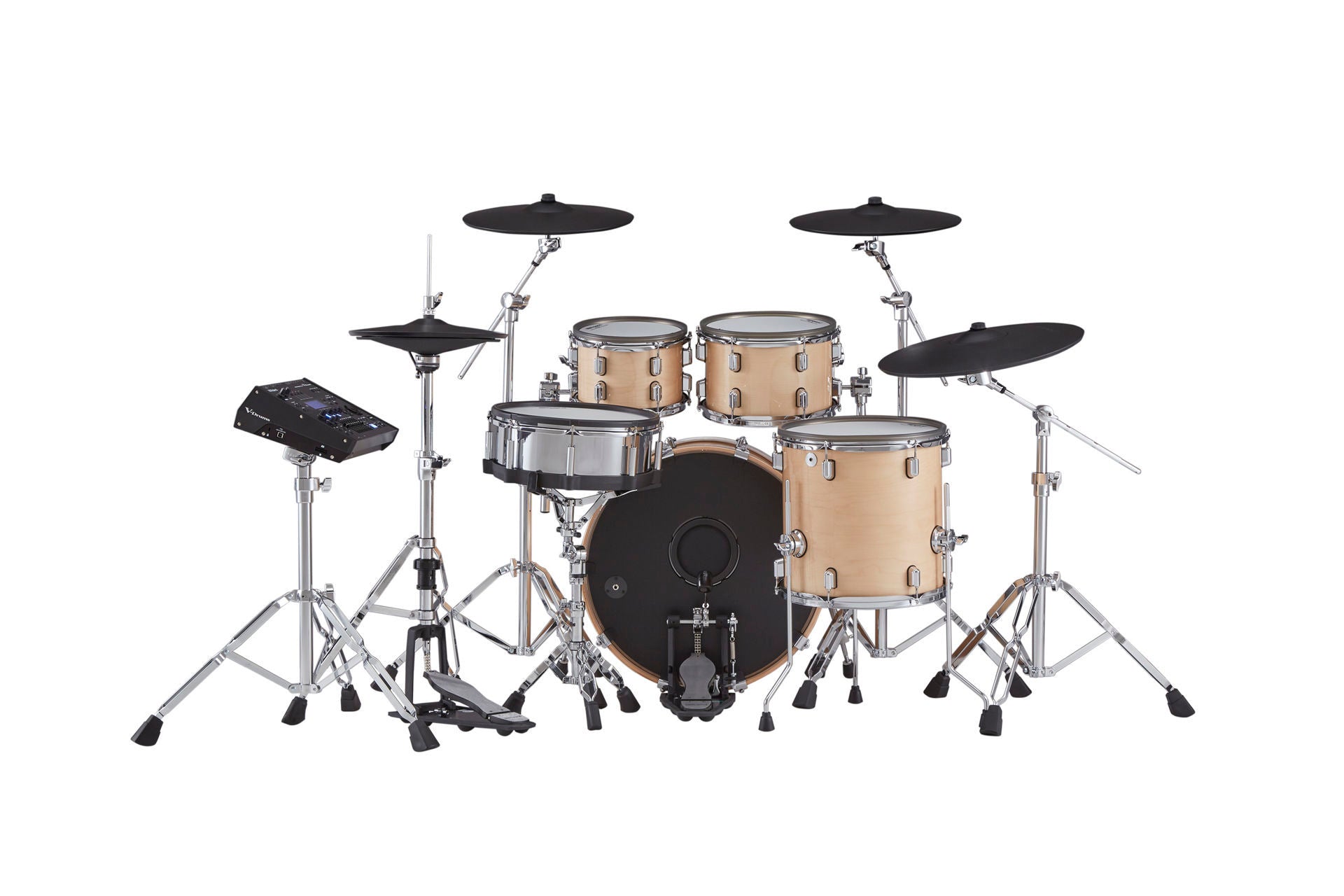 Roland VAD706 V-Drums Acoustic Design Electronic Drum Kit in Gloss Natural