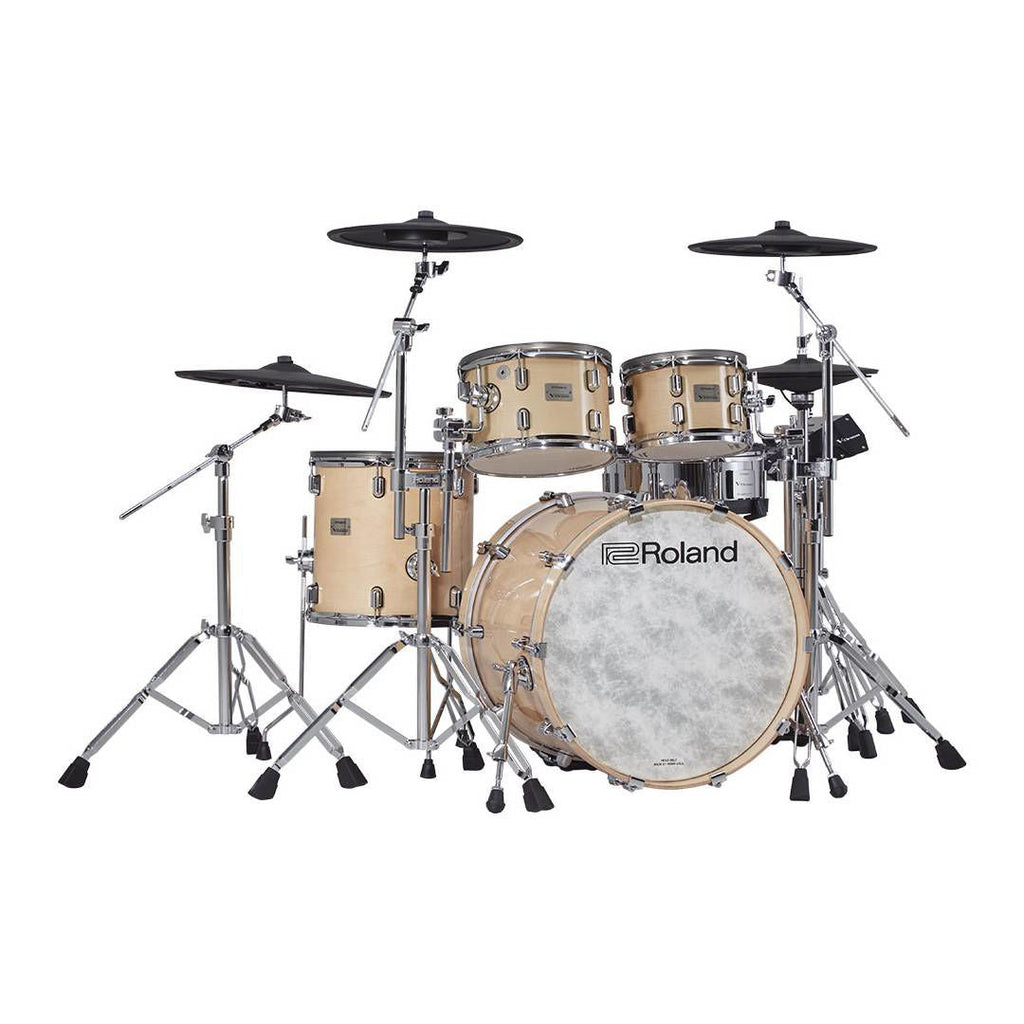 Roland VAD706 V-Drums Acoustic Design Electronic Drum Kit in Gloss Natural