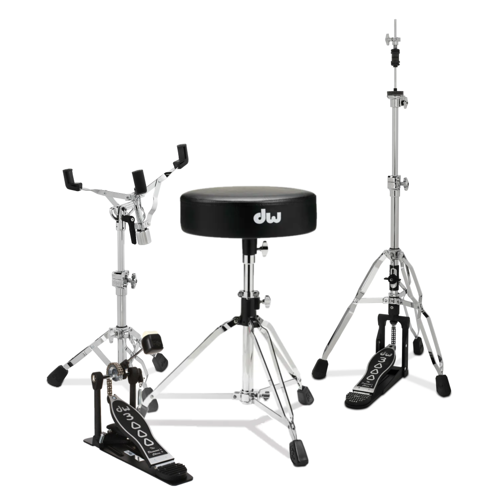 Roland VAD-706 Electronic Drum Kit Bundle in Polar White with DW Hardware