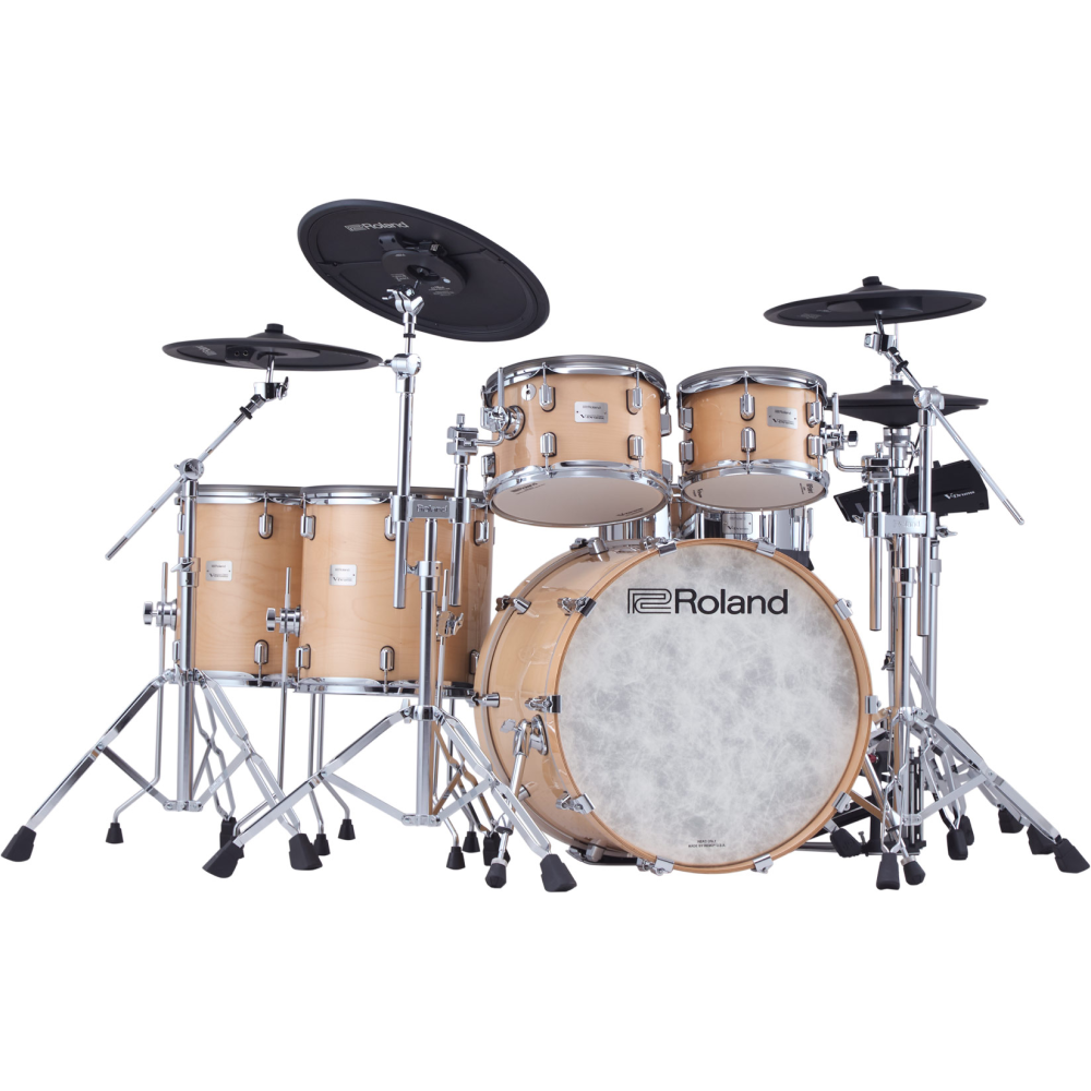 Roland VAD716 V-Drums Electronic Drum Kit - Gloss Natural