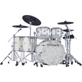 Roland VAD716 V-Drums Electronic Drum Kit with DW 3000 Hardware - Pearl White