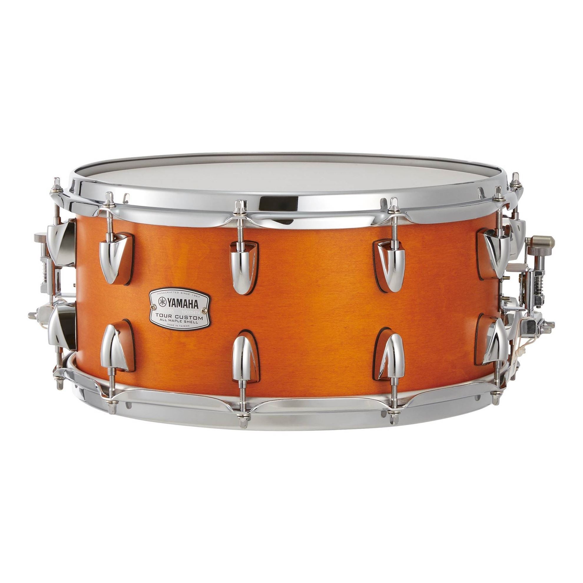 Yamaha TMS1465 Tour Custom 14x6.5in Maple Snare Drum in Caramel Satin