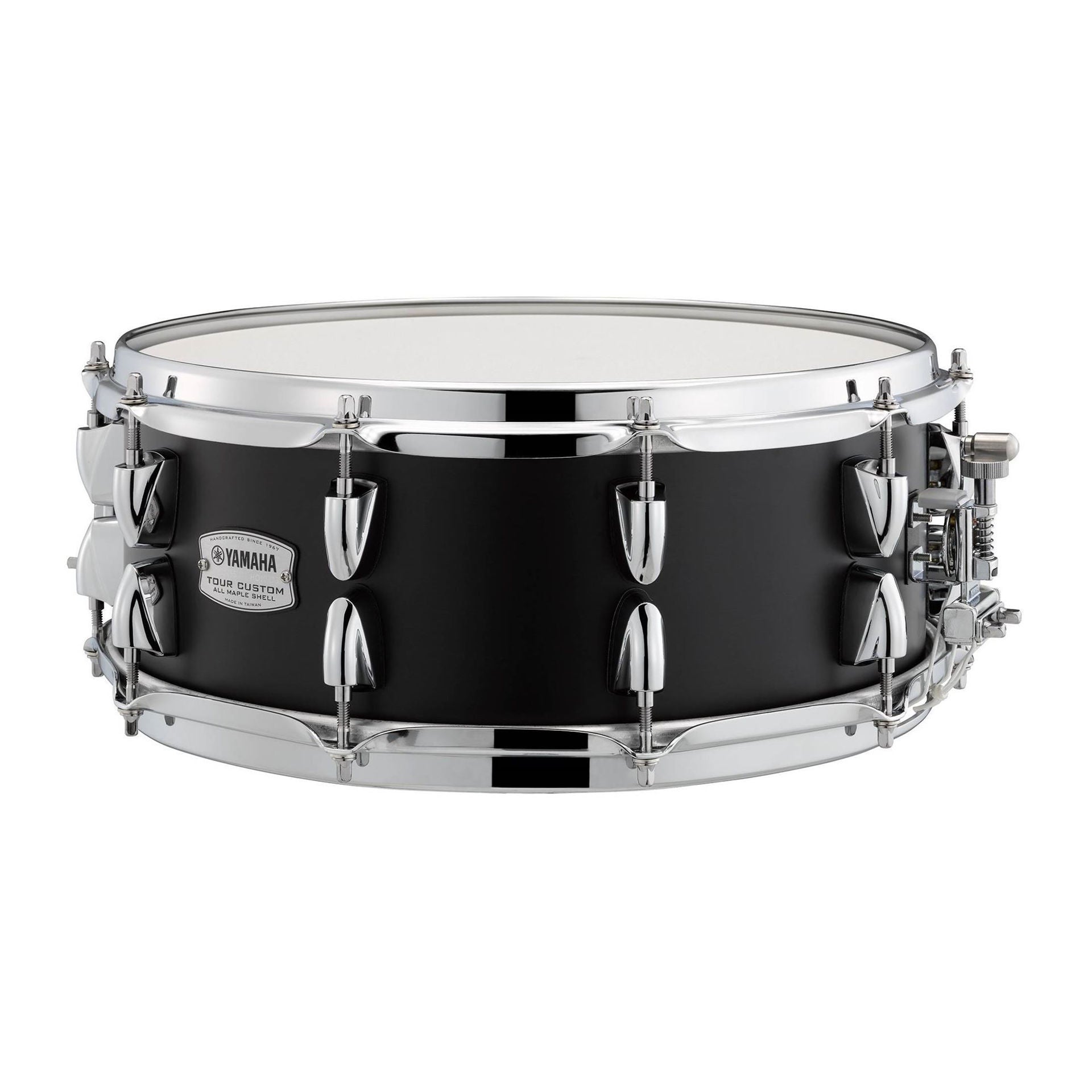 Yamaha TMS1465 Tour Custom 14x6.5in Maple Snare Drum in Liquorice Satin