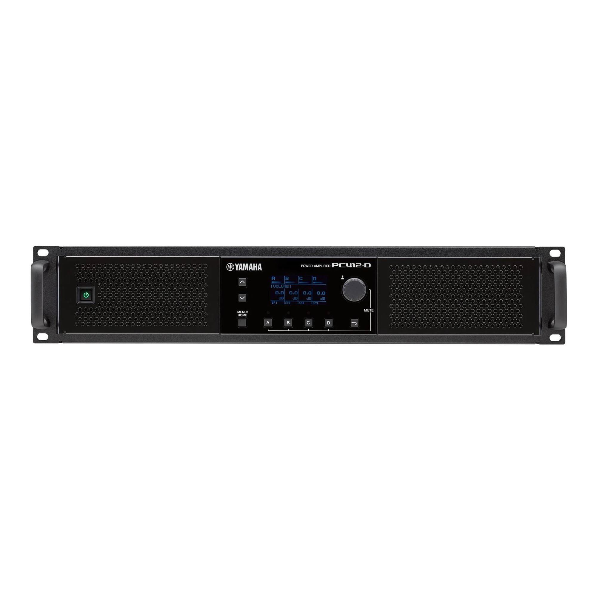 Yamaha PC412D 4-Channel Amplifier (4 x 1200W at 8ohms)