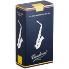 Vandoren SR213 Eb Traditional Alto Saxophone Reeds - 3.0 (10 Pack)