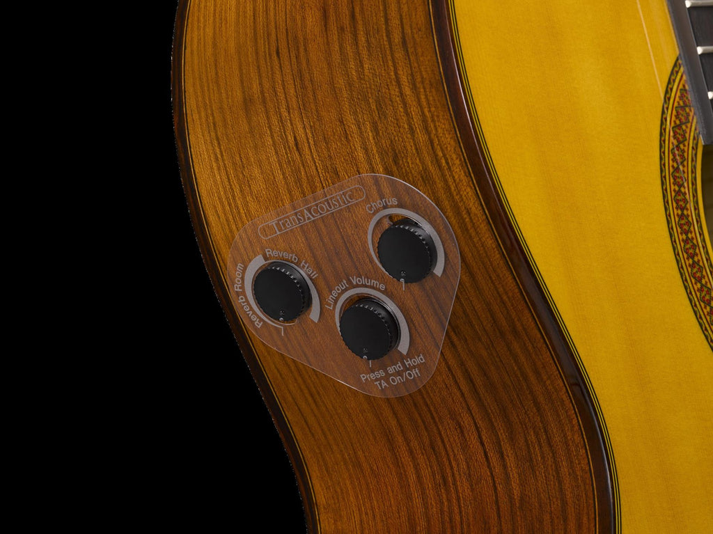 Yamaha CG-TA Transacoustic Classical Guitar - Natural