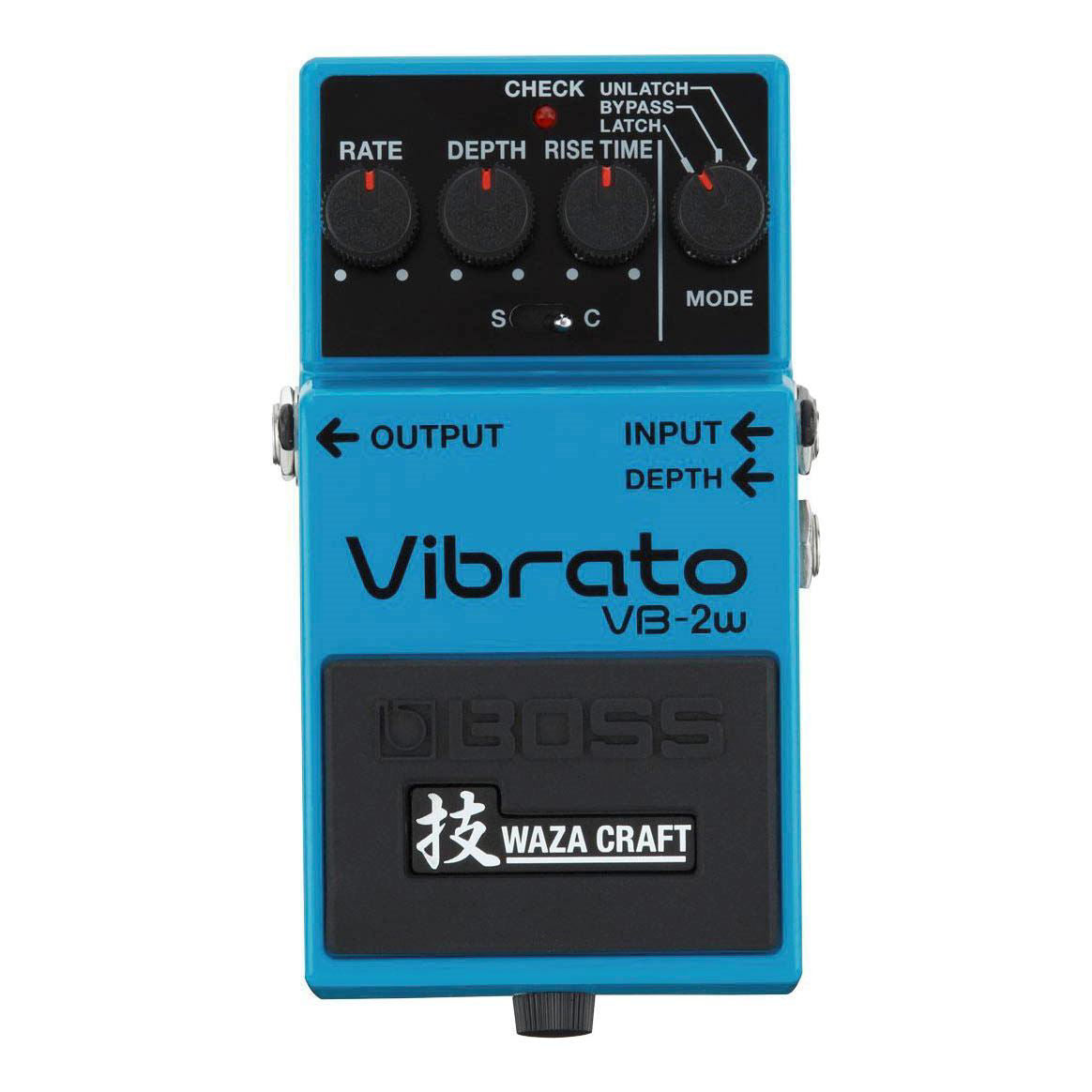 BOSS VB-2W Vibrato Guitar Effects Pedal (VB2W)
