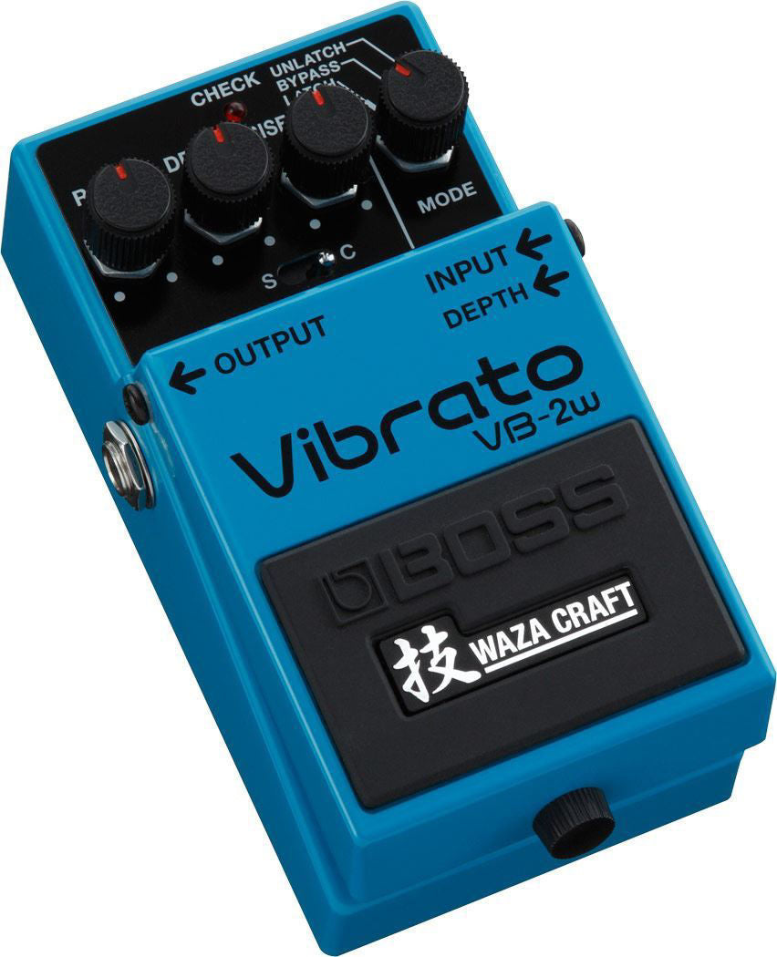 BOSS VB-2W Vibrato Guitar Effects Pedal (VB2W)