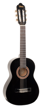 Valencia VC101BK 1/4 Size Classical Guitar - Black