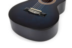 Valencia VC101BUS 1/4 Size Classical Guitar - Blue Sunburst