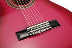 Valencia VC101PKS 1/4 Size Classical Guitar - Pink Sunburst