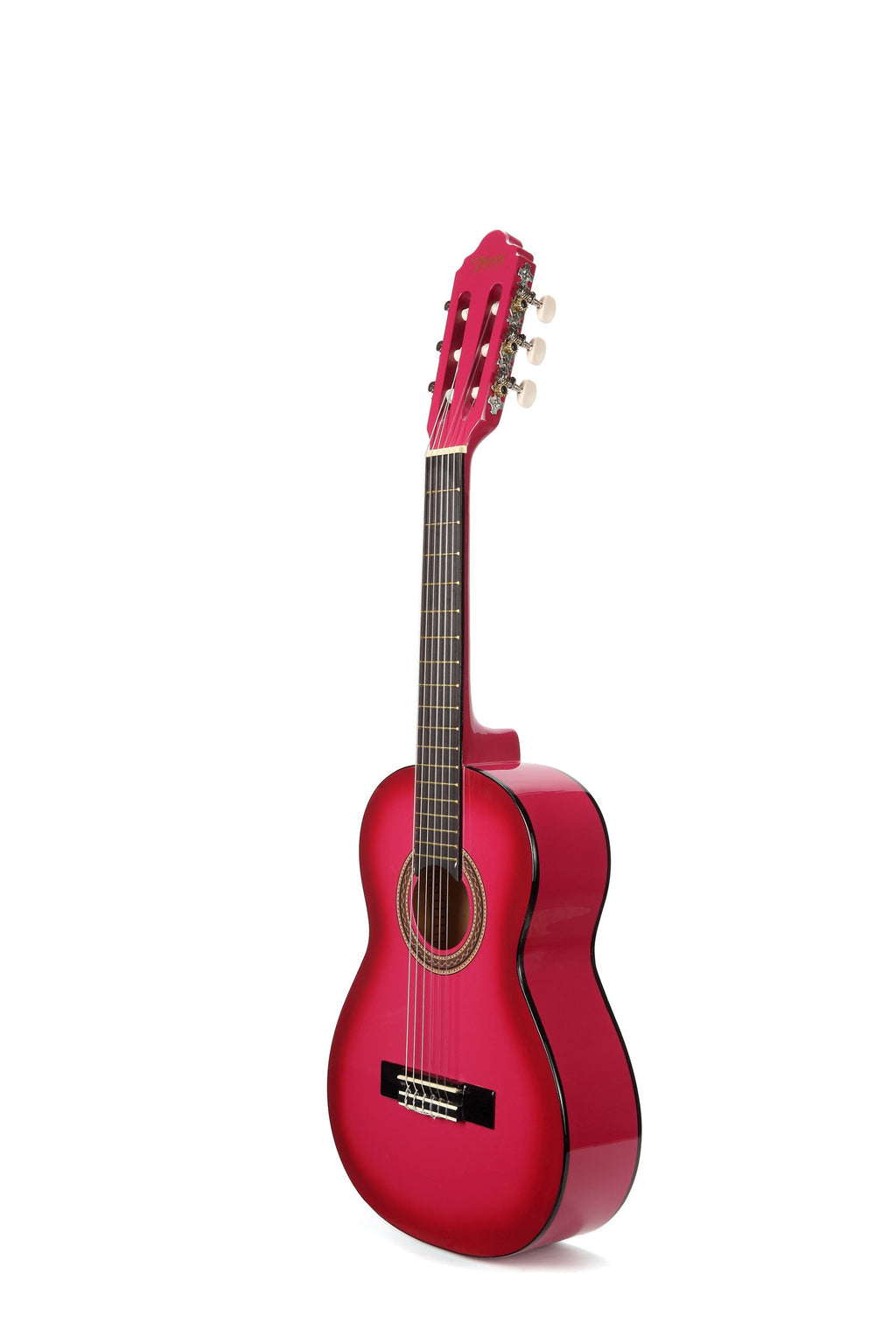 Valencia VC101PKS 1/4 Size Classical Guitar - Pink Sunburst