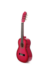 Valencia VC101PKS 1/4 Size Classical Guitar - Pink Sunburst