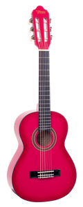 Valencia VC101PKS 1/4 Size Classical Guitar - Pink Sunburst