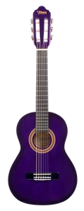 Valencia VC101PPS 1/4 Size Classical Guitar - Purple Sunburst