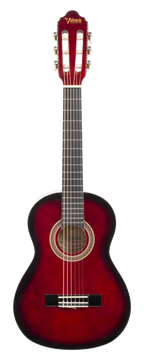 Valencia VC101RDS 1/4 Size Classical Guitar - Red Sunburst