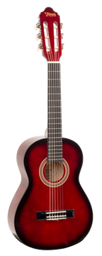 Valencia VC101RDS 1/4 Size Classical Guitar - Red Sunburst