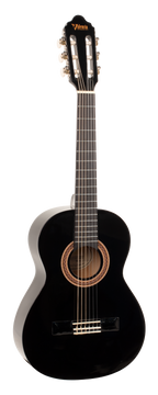 Valencia VC102BK 1/2 Size Classical Guitar - Black